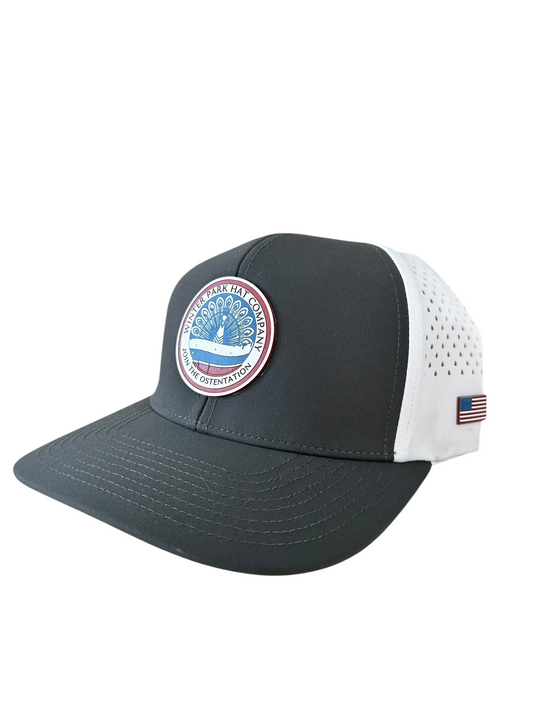 Ostentation Peacock 6-Panel Hydro hat-Veterans Collection
