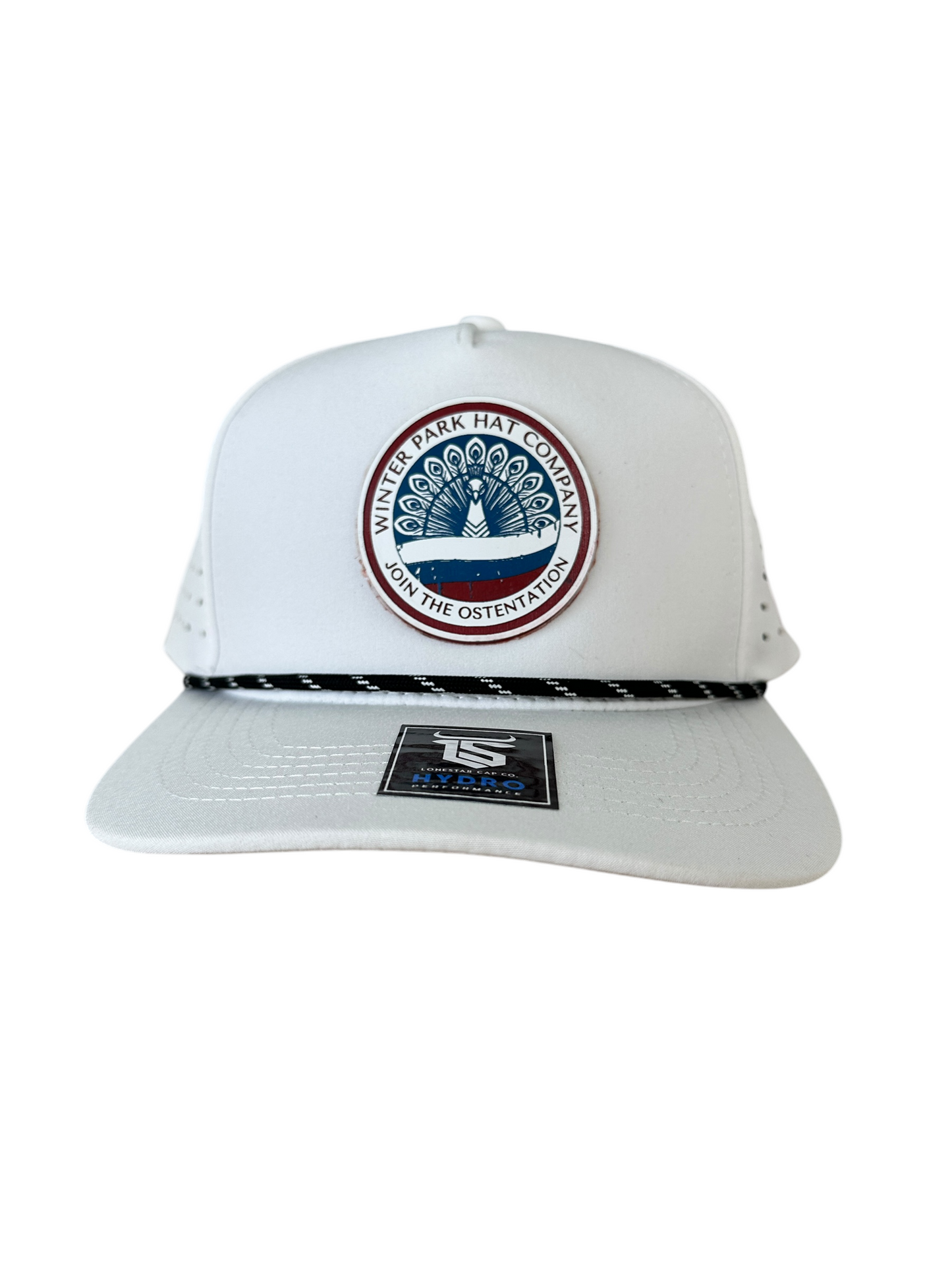 Ostentation peacock 5-Panel Hydro Rope hat - Veterans Collection